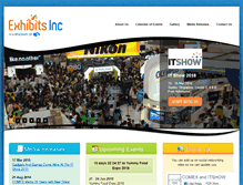 Tablet Screenshot of exhibitsinc.com.sg